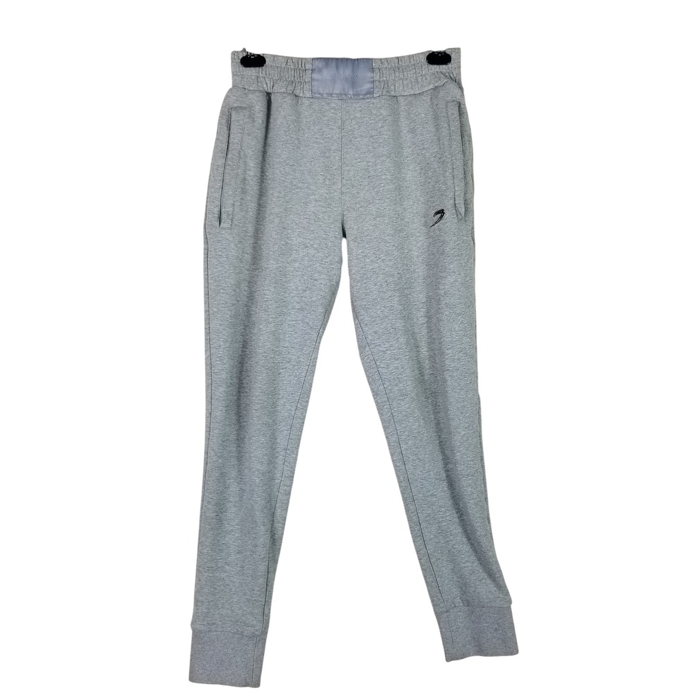 BOXRAW Joggers Mens Small Gray Tapered Athletic Boxing Training Sweatpants